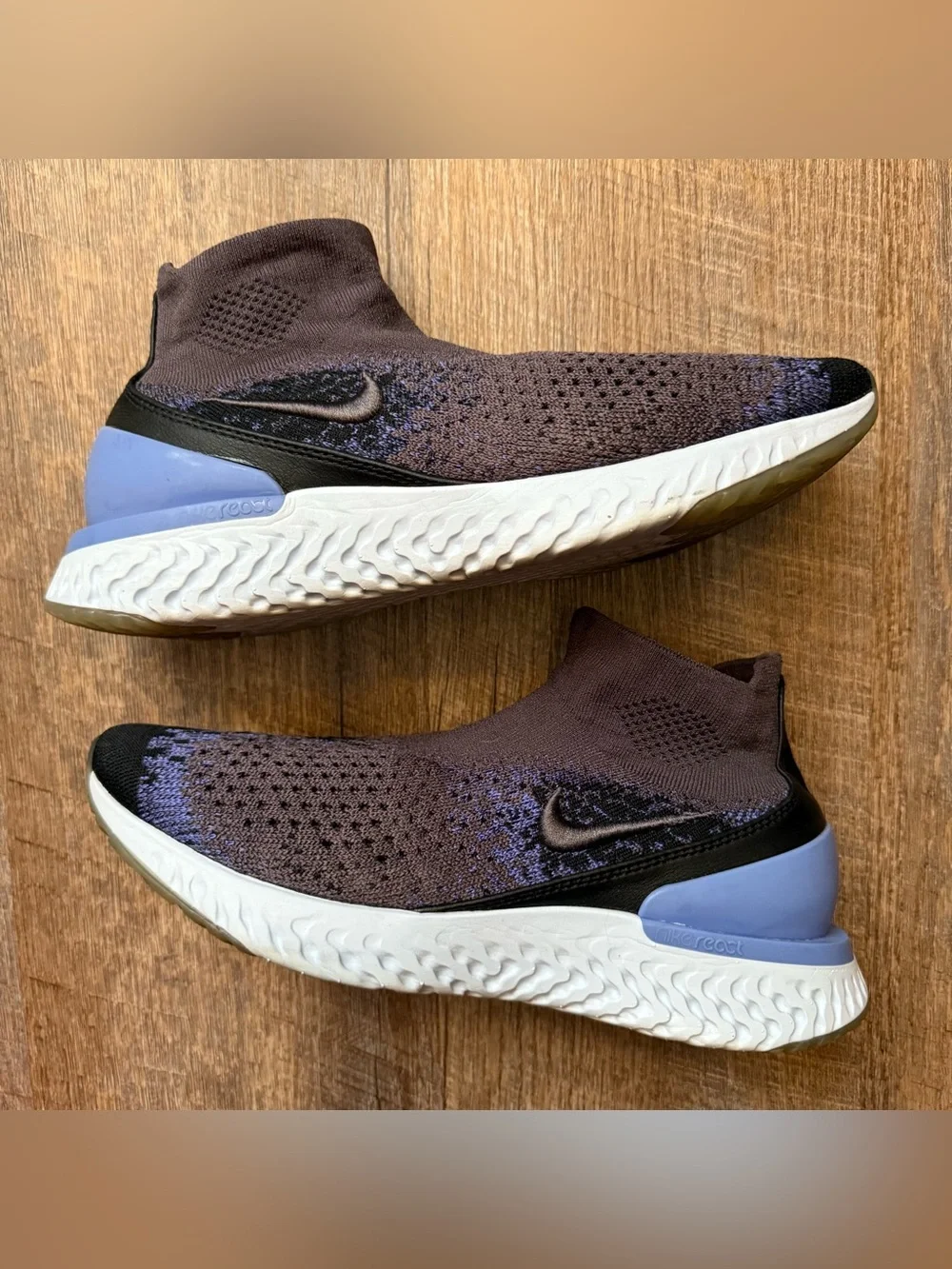 Nike Rise React Flyknit Thunder Grey